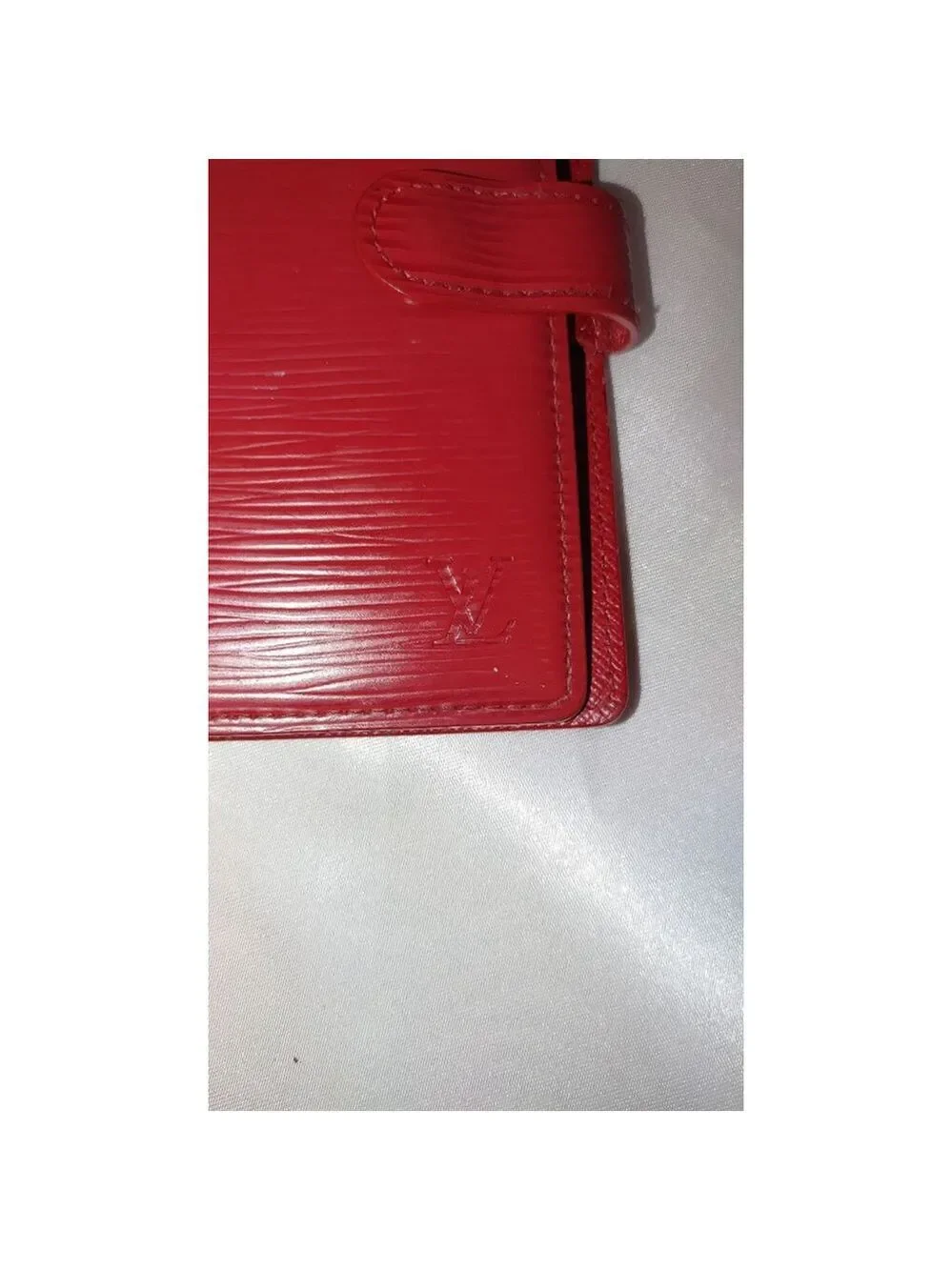 Louis Vuitton Red Epi Leather Wallet